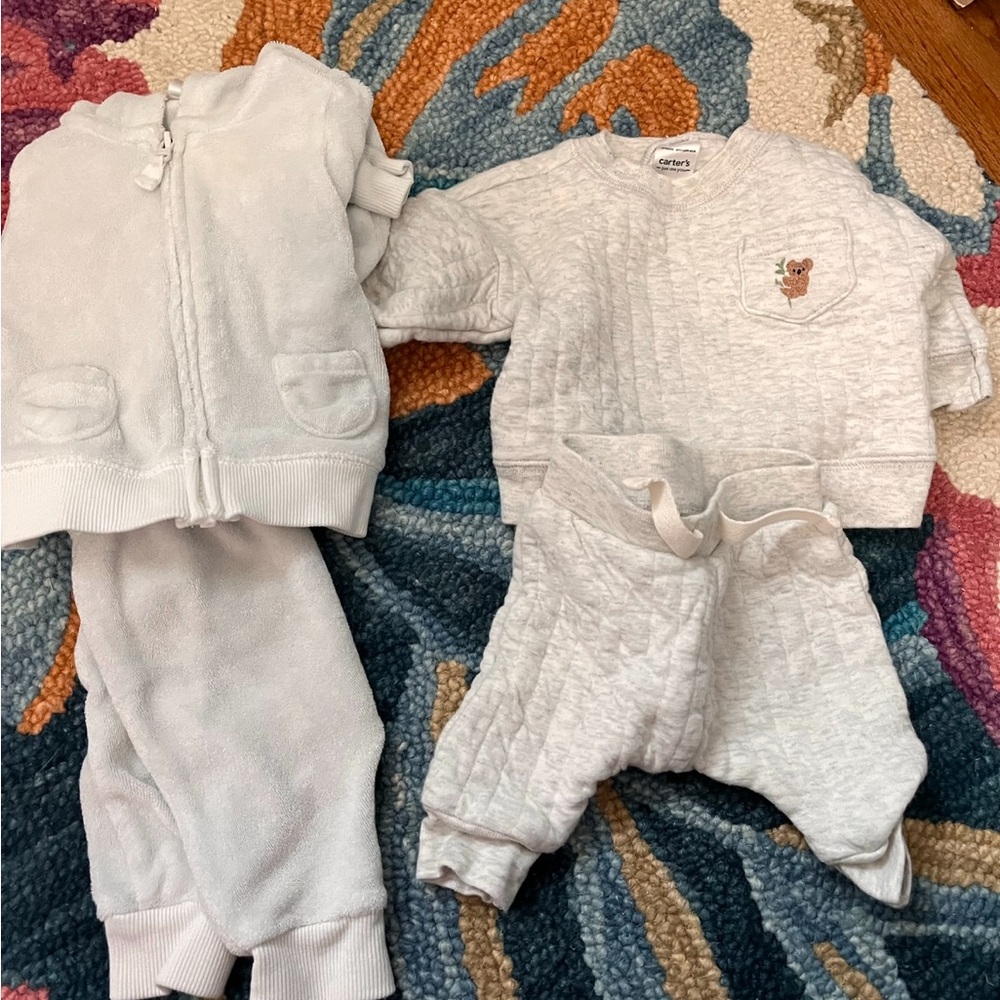Gender Neutral Newborn sweatsuits